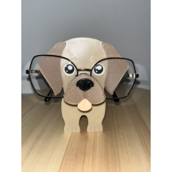 repose lunette chien labrador