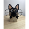 repose lunette chien berger allemand