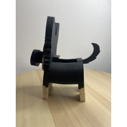 repose lunette chien berger allemand