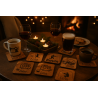 Dessous de Verre - Bois Rustique