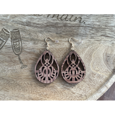 boucle d'oreille artisanales