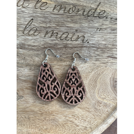 boucle d'oreille artisanales