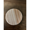Dessous de verre bois rond