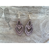 boucle d'oreille artisanales