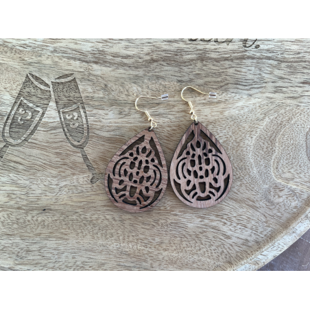 boucle d'oreille artisanales