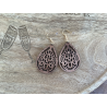 boucle d'oreille artisanales