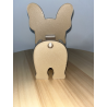 repose lunette bouledogue Français